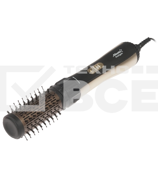 Фен-щётка Atlanta ATH-6841 золотистый, 1000 Вт, 50 мм