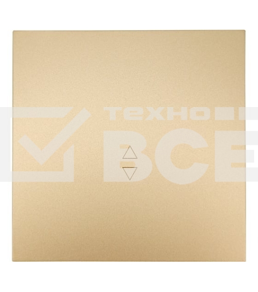 Выключатель проходной 1-кл. СП ZIMA IP20 10А безвинт. зажим зол. LEZARD 704-3688-105QC