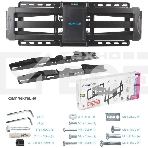 Кронштейн для телевизора Kromax ATLANTIS-70 черный, 32'-75' макс. 101 кг, настенный, поворотно-выдвижной и наклонный, фото2