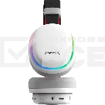 Гарнитура Marvo HG9069W Monka Echo белый, беспроводная + проводная, радиоканал, до 10 ч, подсветка, совместимость с PS5, Xbox, фото2