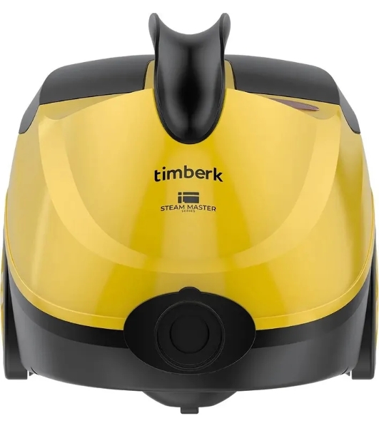 Пароочиститель Timberk T-STCF70 желтый, напольный, 2100 Вт, 200 г/мин, 1500 мл
