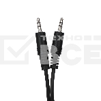 Кабель соединительный VCOM 3.5 Jack (M) - 3.5 Jack (M), стерео, аудио, 1.5м, фото3