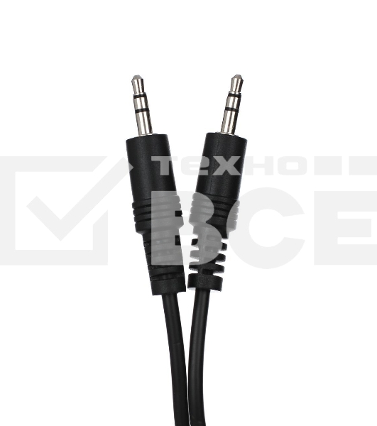 Кабель соединительный VCOM 3.5 Jack (M) - 3.5 Jack (M), стерео, аудио, 1.5м