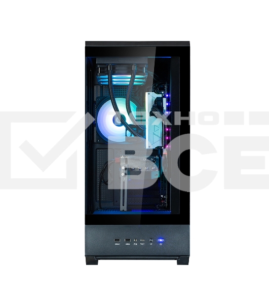 Компьютерный корпус ZALMAN P50 DS, ATX, BLACK, WINDOW, 2x3.5