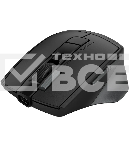 Мышь беспроводная A4Tech Fstyler FB45CS Air2 серый, 2000 dpi, радиоканал, Bluetooth, USB, кнопки - 7