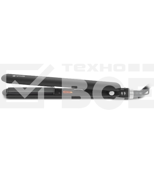 Выпрямитель Vitek 8288-VT 35Вт черный/красный макс.темп.:200С покрытие:керамико-турмалиновое (8288-VT-01)