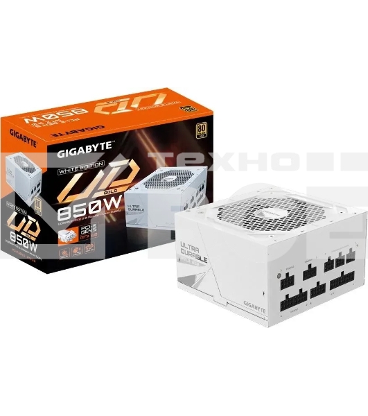 Блок питания Gigabyte ATX 850W GP-UD850GM 80 PLUS gold (20+4pin) APFC 120мм fan 8xSATA Cab Manag RTL