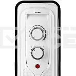 Масляный обогреватель Centek CT-6205 (7 секций), белый, 700/1000/1500 Вт, 15 м2, 3 режима, термостат, фото2