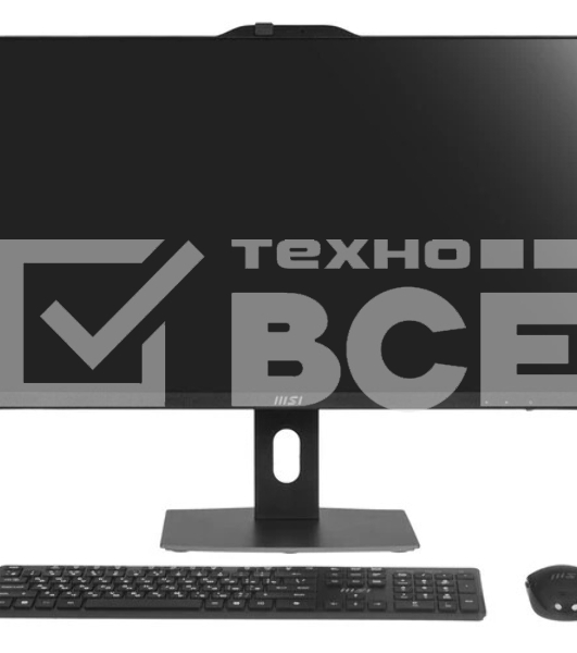 Моноблок MSI Pro AP272P 14M черный 27' FHD i3 14100(3.5Ghz)/8192Mb/256SSDGb/DOS + Wireless KB+M (9S6-AF8321-812)