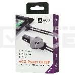 Автомобильное ЗУ ACD ACD-С632P-V1B 63Вт, 2xUSB 1PD+1QC, 3.6~20В/3А RTL, фото8