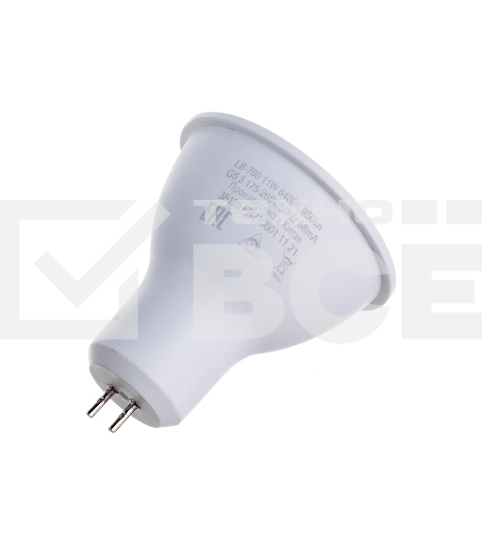 Лампа светодиодная FERON LB-760 (38139) 11 вт 230в G5.3 дневной