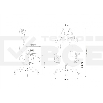 Кресло игровое Бюрократ VIKING KNIGHT LT10 FABRIC коричневый крестовина металл/пластик, фото38