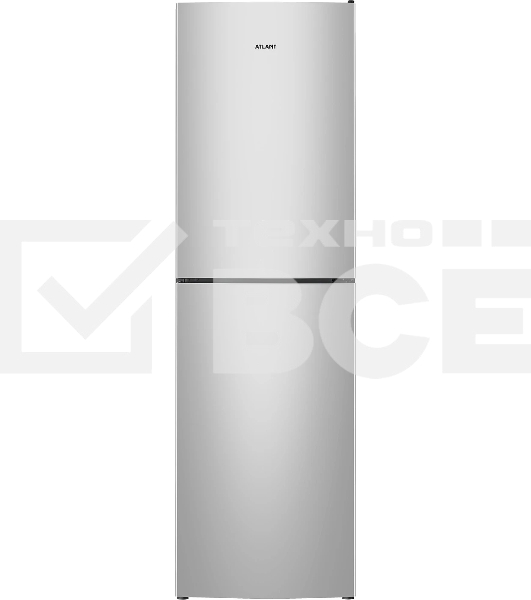 Холодильник Atlant ХМ 4623-181 серебристый двухкамерный 182/159л морозилка снизу