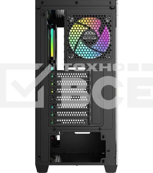 Компьютерный корпус Ocypus Gaммa C72 BK ARGB ATX/win/black/4 ARGB fans/no PSU/Tempered Glass