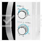 Микроволновая печь BBK 20MWS-711M/WS C белый/серебристый, 20 л, 700 Вт, переключатели - поворотный механизм, фото2
