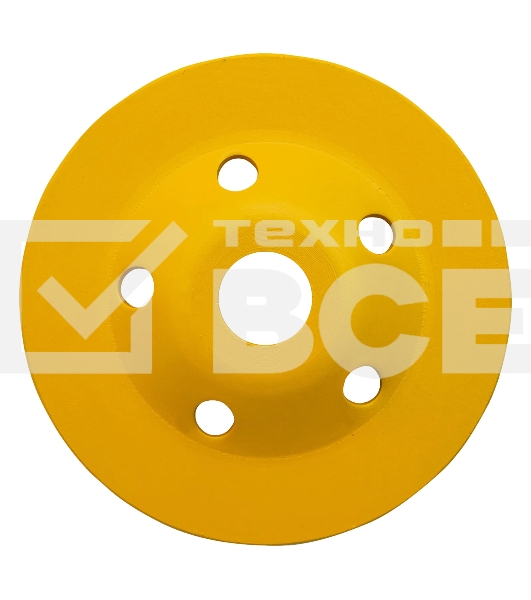 Чашка алмазная зачистная Denzel 125 мм Турбо 72970