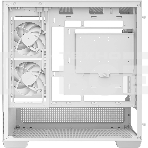 Компьютерный корпус Deepcool CG380 3F WH без БП, боковое окно (панорама), 3x120мм ARGB PWM вентилятора, белый, mATX, фото5