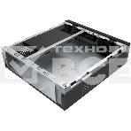 Компьютерный корпус Slim Case Powerman ME100S-BK front fan 4cm, 120W adapter, Mini ITX, VESA, фото3