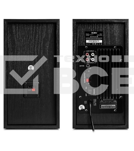 Акустическая система 2.0 SVEN MC-10, чёрный, мощность 2x25Вт (RMS), FM-тюнер, USB/microSD, дисплей, пульт ДУ, Bluetooth SVEN MC-10, чёрный, акустическая система 2.0, мощность 2x25Вт (RMS), FM-тюнер, USB/microSD, дисплей, пульт ДУ, Bluetooth