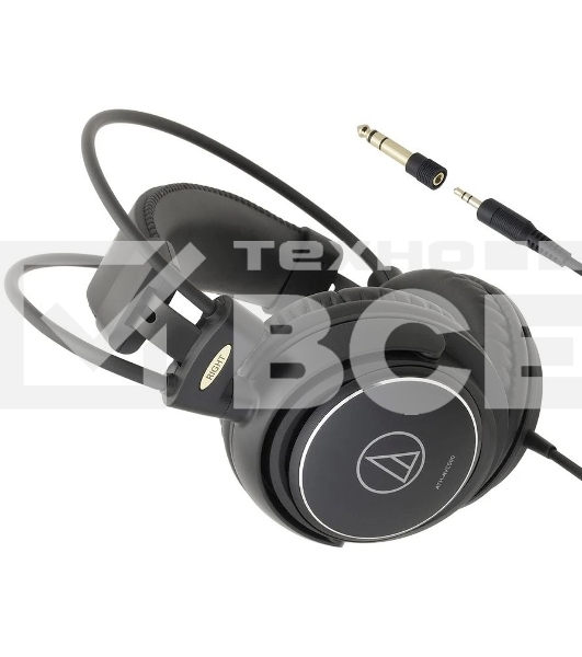 Наушники Audio-Technica ATH-AVC500 чёрный, проводная
