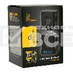 Сетевой фильтр Cablexpert Tower TWR-9-U4-B-2, 9р, 16А, 4хUSB, 3.1А, 2м, ур.защиты 4+, черный, коробка, фото3