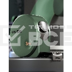 Измерительный и разметочный инструмент Deli Рулетка Home Series Green HT8316L 3м х 16мм, эксклюзивный дизайн, корпус - высококачественный софттач пластик, фото4