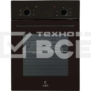 Духовой шкаф электрический LEX EDM 4545 BBL черный