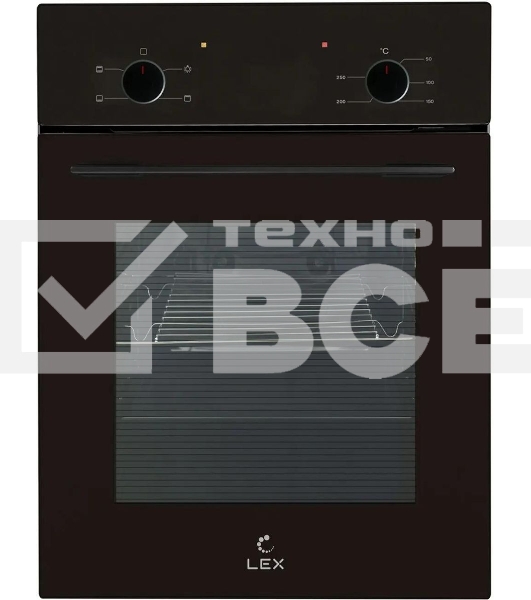Духовой шкаф электрический LEX EDM 4545 BBL черный