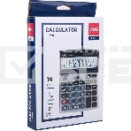 Калькулятор настольный Deli E39229 серебристый 14-разр., фото5