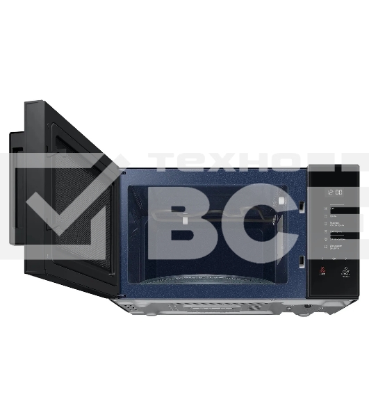 Микроволновая печь Samsung MG30T5018AK/BW черный, 30 л, 900 Вт, переключатели - сенсор