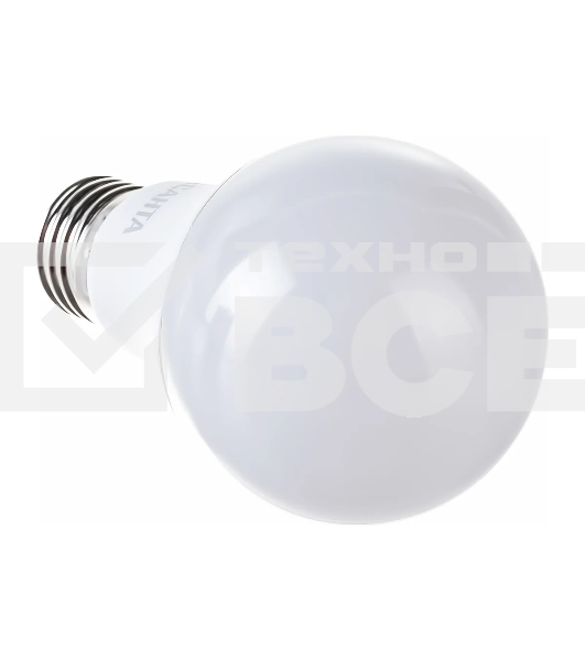 Лампа светодиодная Ресанта LL-R-A60-11W-230-4K-E27 груша, 11 Вт, нейтральный, Е27