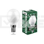 Лампа светодиодная SAFFIT SBG4509 (55080) 9 вт Е14 теплый матовый шар, фото 1