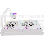 Система водяного охлаждения Formula Oasis L240 ARGB белый 120мм алюминий+медь 2000rpm 27.2db 4-pin 310W, фото4