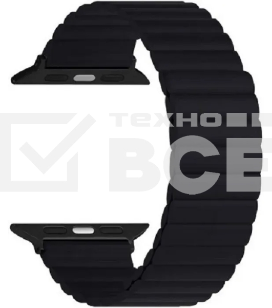 Силиконовый ремешок для Apple Watch 38/40 mm LYAMBDA ACRUX DSJ-30-40-BK Black