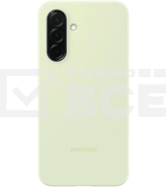 Чехол (клип-кейс) Samsung для Samsung Galaxy A36 Silicone Case A36 светло-зеленый (EF-PA366CGEGRU)