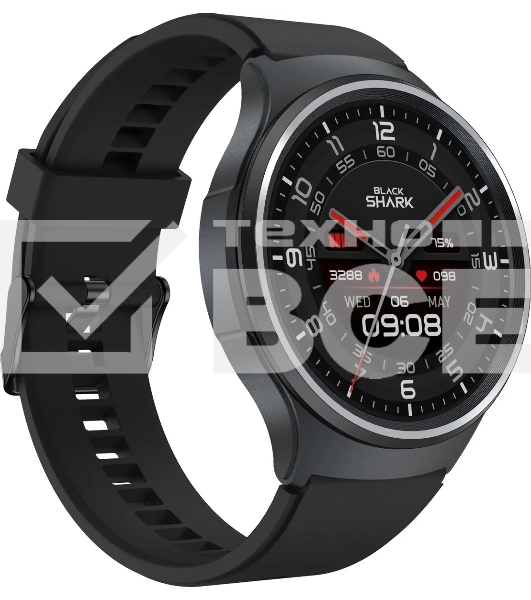 Смарт-часы Black Shark BS-W2404 (A3) AMOLED корп.черный рем.черный (1746935)