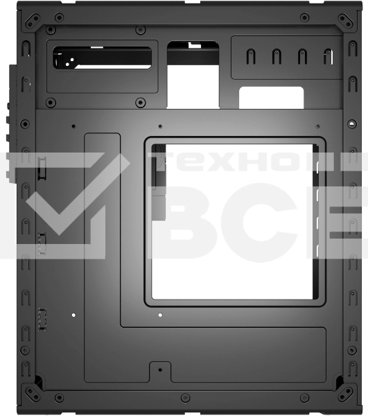 Компьютерный корпус Digma DCC-MN304 черный без БП mATX 2x120mm 2xUSB2.0 1xUSB3.0 audio