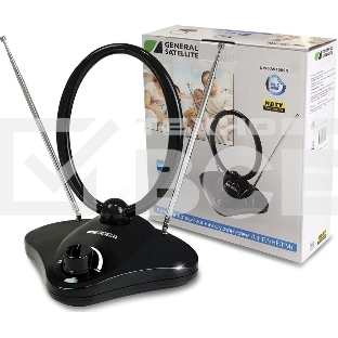 Телевизионная антенна GENERALL SATELLITE UVR-AV1000N МВ+ДМВ черный