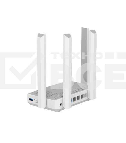 Гигабитный интернет-центр Netcraze Hopper DSL (NC-3611) с Mesh Wi-Fi 6 AX3000, 4-портовым Smart-коммутатором, портами DSL и USB 3.0