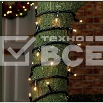 Гирлянда светод. уличная рисовая, Funray SE-RICE-10100WW,10M,100LED,тепл.бел,IP60,черн.шн.1,5м,СОЕД, фото6