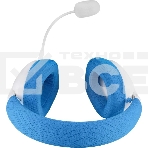 Гарнитура беспроводная игровая REDRAGON IRE PRO бело-синяя (USB, 2.4G, Bluetooth, 40 мм, 400 мА·ч), фото5