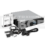 Источник бесперебойного питания On-line ExeGate PowerExpert ULS-2000.LCD.AVR.6C13.USB.RS232.SNMP.BC.2U 2000VA/2000W, On-Line, PF=1, LCD, 6*C13, RS232, USB, SNMP-slot, встроенные батареи 12V 7.2Ah - 6шт, батарейный коннектор, подключение до 4 внешних батарейных блоков 72В, Rackmount 2U/Tower, металлический корпус, черный, фото3