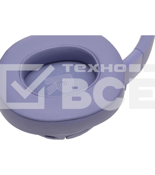 Беспроводные/проводные наушники JBL Tune 770NC фиолетовый, полноразмерные, Bluetooth + проводной, активное шумоподавление, до 70 ч