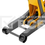 Домкрат Denzel 51252 гидравлический подкатной, 2,5 т, 85-430 мм, быстрый подъем, низкий подхват, проф., фото4