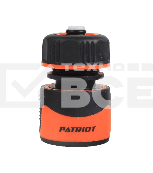 Соединитель быстросъемный PATRIOT HCP 12 A, ABS+TPR, 1/2' (аквастоп)