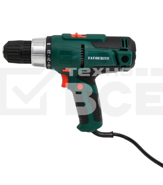 Дрель-шуруповерт FAVOURITE ID 600/2S, 600 Вт, 27 Нм, щеточный