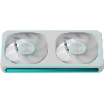 Вентилятор для корпуса Formula Air Fusion 2 Reverse ARGB 120х120x28 белый 4-pin 39.11дБ (упак.:2шт) (AIR FUSION 2 WH REVERSE) Ret, фото4