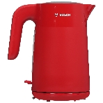 Электрочайник Bosch TWK2M164 красный, 1.7 л, 2400 Вт, скрытый нагревательный элемент, фото2