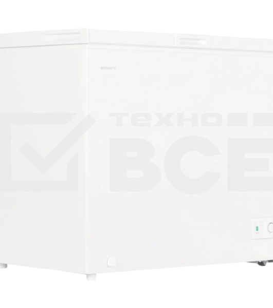 Морозильный ларь Kraft BD(W)-310QX белый, 290л