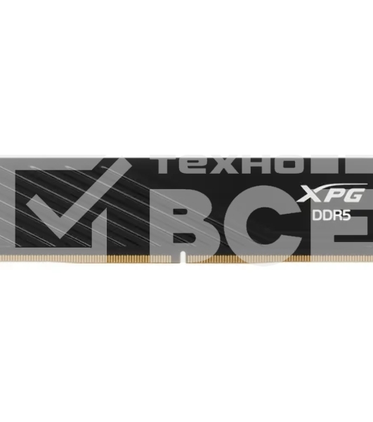 Оперативная память XPG 16GB DDR5 5600 (1*16GB) CL46, 1.1V BLACK ADATA  LANCER Blade